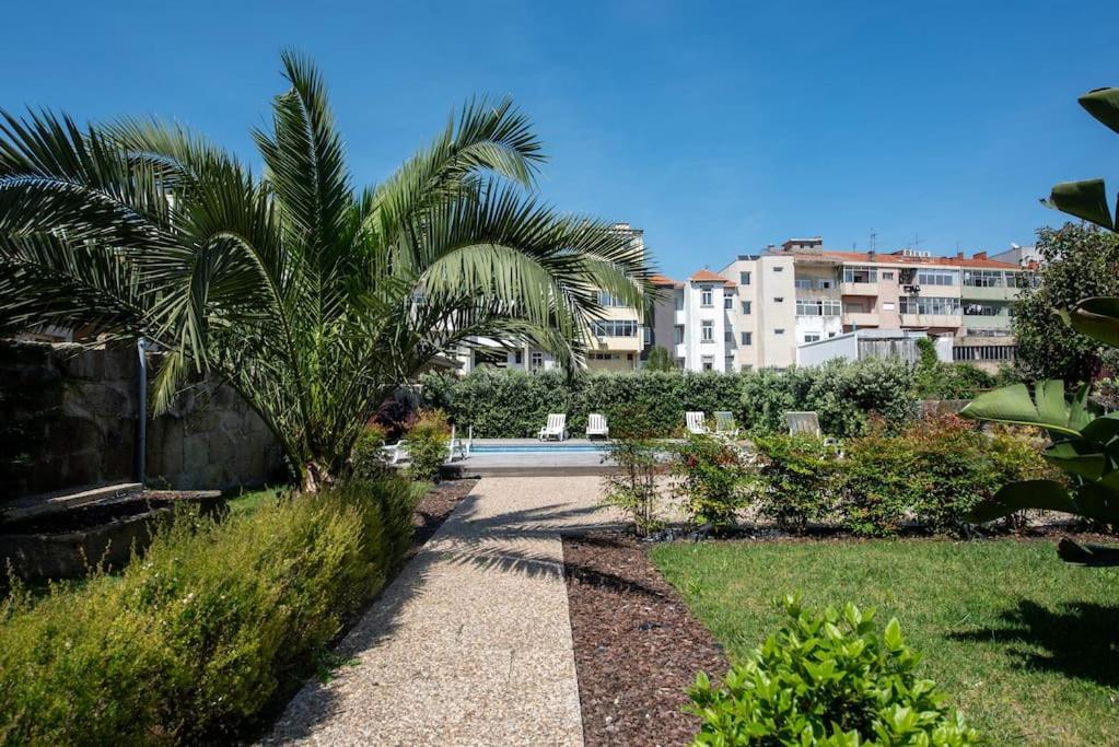 Chic Porto Hideaway: Pool & Garden Apartment Exterior photo